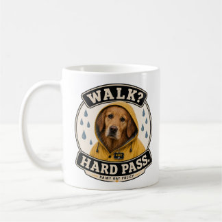 Rolig Golden Retriever-mugg | Promenad? Nej tack R Kaffemugg