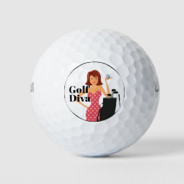 Rolig Golf-Diva-tema