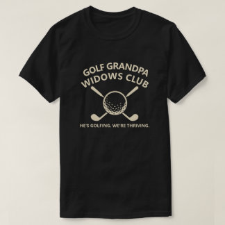 Rolig golf farmor änklors klubb rolig present till t shirt