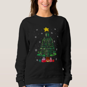 Rolig golf julgran för golfälskare Xmas Pyjamas T Shirt