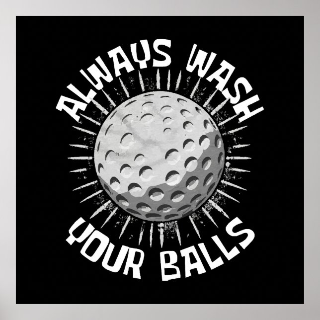 Rolig-golf Poster (Framsidan)