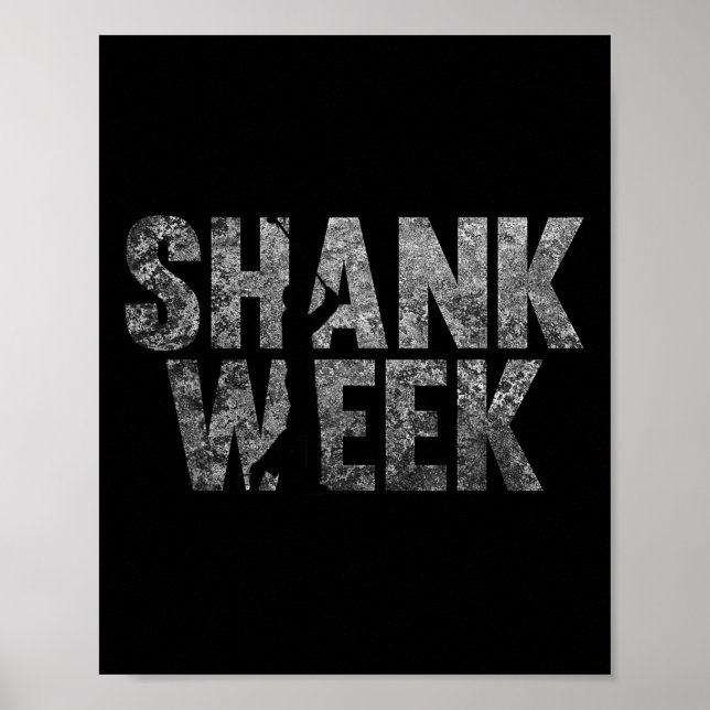 Rolig Golf Shank Vecka T Tröja  Poster (Framsidan)
