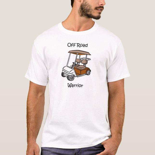Rolig golf t-shirt (Framsida)