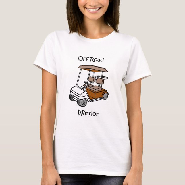 Rolig golf t-shirt (Framsida)