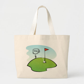 ROLIG GOLFBOLLHOLE IN ONE, GOLFAREGÅVA JUMBO TYGKASSE