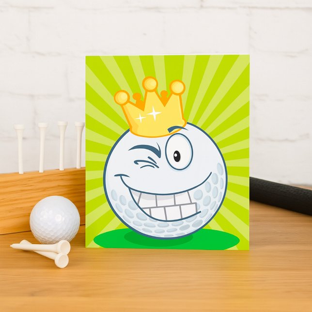 Rolig golfbollkung av golf inbjudningar (Skapare uppladdad)