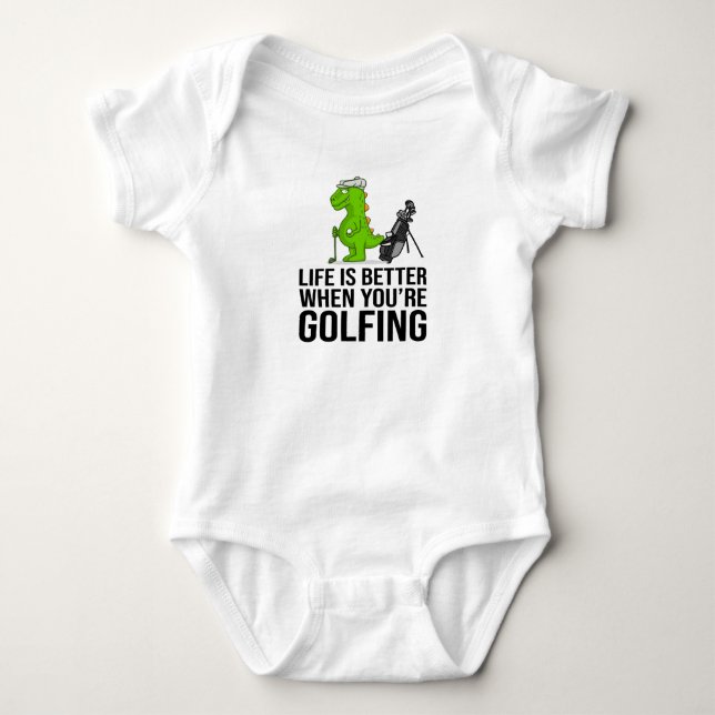 Rolig golfcitat för golfare  t shirt (Framsida)