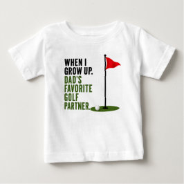 Rolig golfcitat för golfbaby t shirt