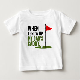 Rolig golfcitat för golfbaby t shirt