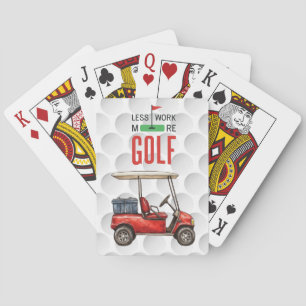 Rolig golfcitat golfande för golfare casinokort