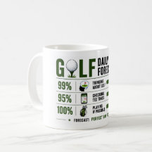 Rolig golfcitat väderprognos