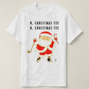 Rolig golfjul t shirt