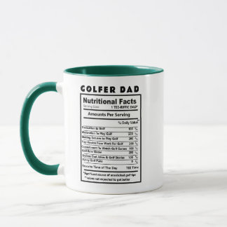 Rolig golfpappamugg - Bästa pappapresent med pun Mugg