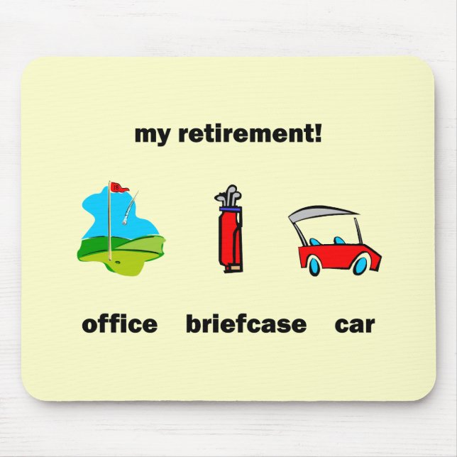 Rolig golfpension musmatta (Framsidan)