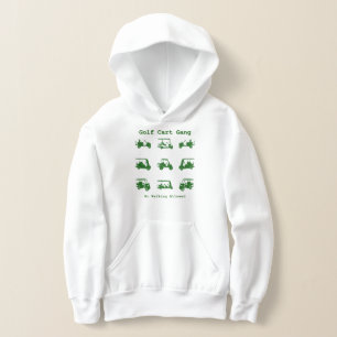 Rolig golfpresent för golfvagnsgänget t shirt