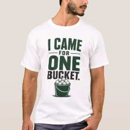 Rolig golfsats för golfare t shirt