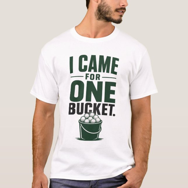Rolig golfsats för golfare  t shirt (Framsida)