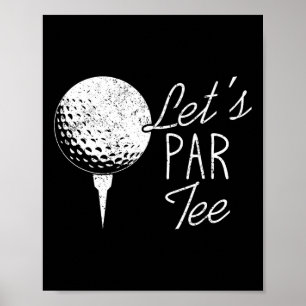 Rolig golfspelare golfcitat fantastisk golfande ta poster