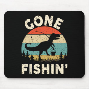 Rolig Gone Fishing-tröja Män Kvinnor Ungdomar Pojk Musmatta