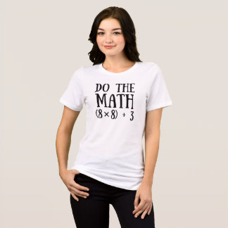 Rolig Gör Matten 67 Lärare Sex Sju Familj T Shirt