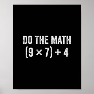 Rolig Gör Matten 67 Meme Poster