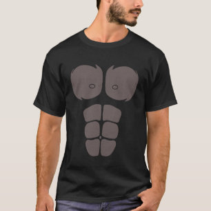 Rolig gorilla apa Halloween-kostym för barn T Shirt