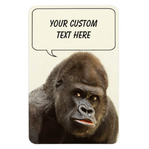 Rolig gorillaanpassningsbarmagnet magnet