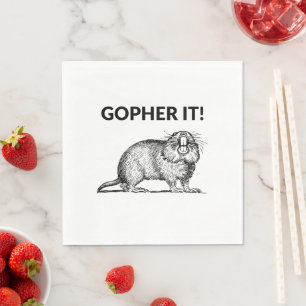 Rolig Görodlare Skämt Görodlare Pun Pappersservett