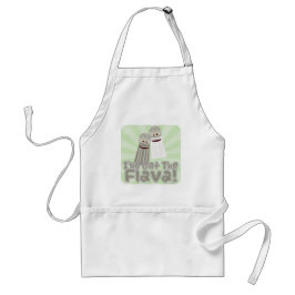 Rolig Got Flava Säger Salt och Peppar Tecknad Förkläde