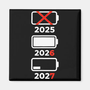 Rolig Gott Nytt År 2026 2027 67 Meme Sex Sju Magnet