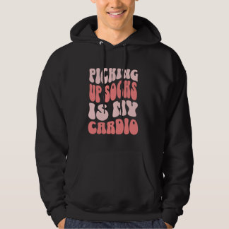 Rolig Grafik för Mamma Hoodie