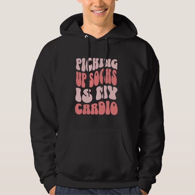 Rolig Grafik för Mamma Hoodie (Framsida)