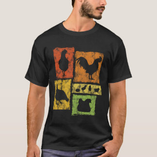 Rolig grafisk design för kycklinguppfödare Jag äls T Shirt