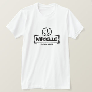 Rolig Grafisk Herr T-Shirt med Leende Ansikte