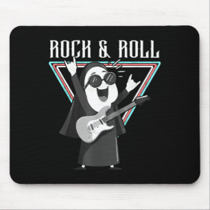 Rolig grafisk illustration av Rock & Roll Musmatta