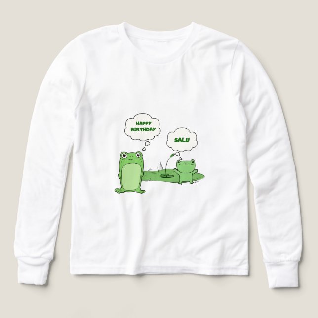 Rolig grafisk t-shirt för barn (Design framsida)