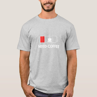 Rolig Grafisk T-Shirt för Kaffeälskare