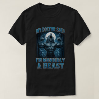 Rolig grafisk t-shirt för män kvinnor tonåringar A