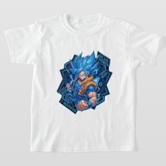 Rolig grafisk t-shirt för pojkar – lekfull och fär