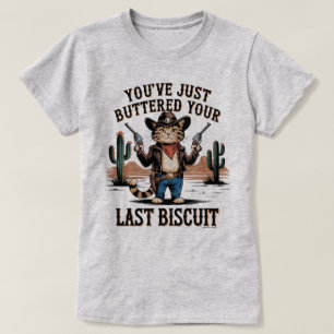 Rolig grafisk t-shirt – Roligt katt-humor-citat