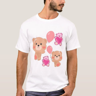 Rolig grafisk tecknad t-shirt för män – Cool & Cas