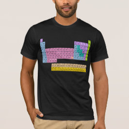 ROLIG grafisk UTSLAGSPLATS för PERIODISKT bord Tee Shirt