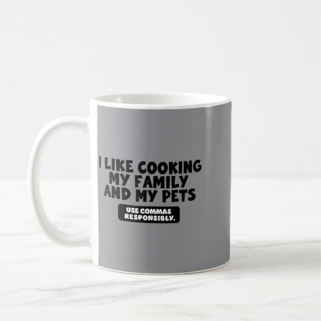 Rolig grammatik kaffemugg (Vänster)
