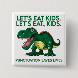 Rolig grammatiklektion om dinosaurier knapp