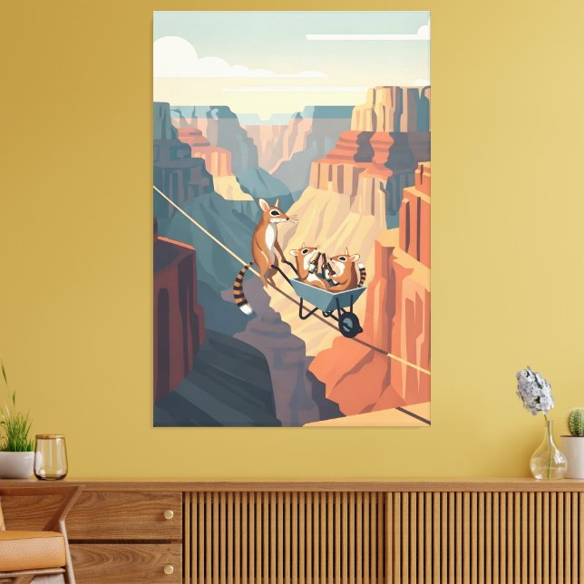 Rolig Grand Canyon Canvastryck (Insitu (Vardagsrum))