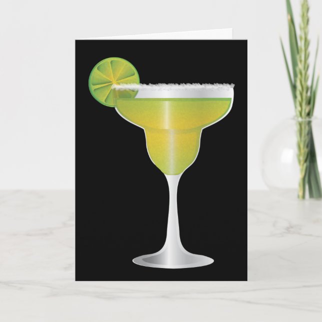 Rolig grattis på födelsedagen för margarita med kort (Framsida)
