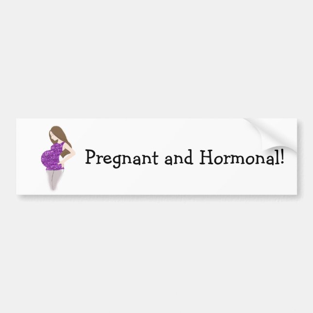 ROLIG gravid och Hormonal bildekal (Framsidan)
