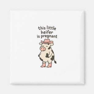 Rolig graviditetstillkännagivande för Thanksgiving Magnet