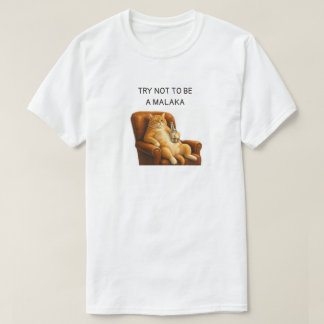 Rolig grekisk katt t shirt