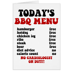 Rolig grillfestmeny OBS kort